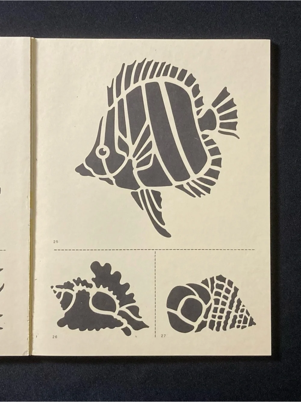 Fish and Sea Life Cut and Use Stencils by Ted Menten Paperback